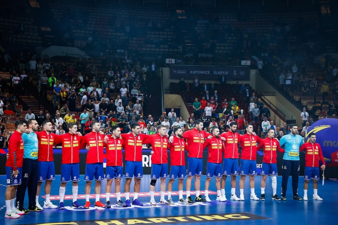 Serbian national team at WCh Sweden & Poland Serbian national team at WCh Sweden & Poland
